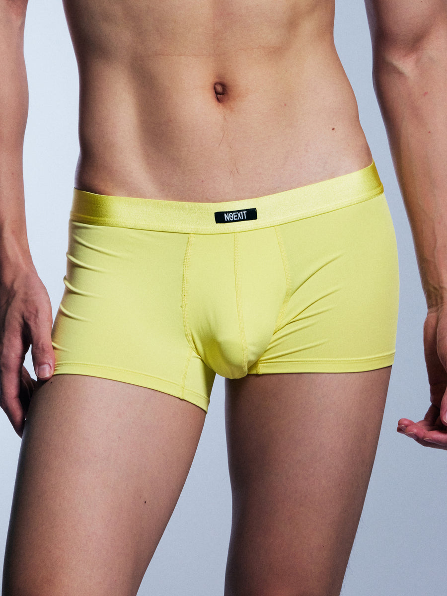 Men's AirTemp Classic Trunk | Short Boxer Contoured Fit | NOEXIT - Joyful Yellow