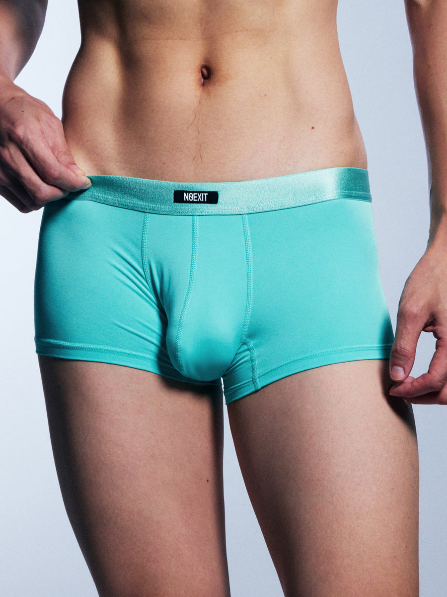 Men's AirTemp Classic Trunk | Short Boxer Contoured Fit | NOEXIT - Calm Green