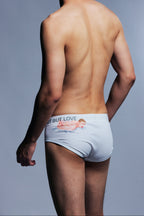 PATTERN COTTON BRIEFS | NO EXIT BUT LOVE