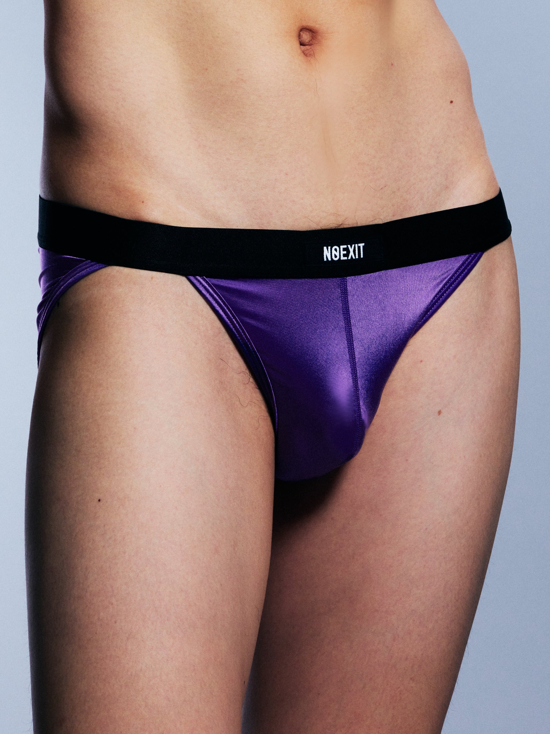 Men's Glossy Sport Briefs | Premium Stretch | NOEXIT