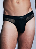 Men's Sheer Lace Classic Briefs | Lightweight | NOEXIT