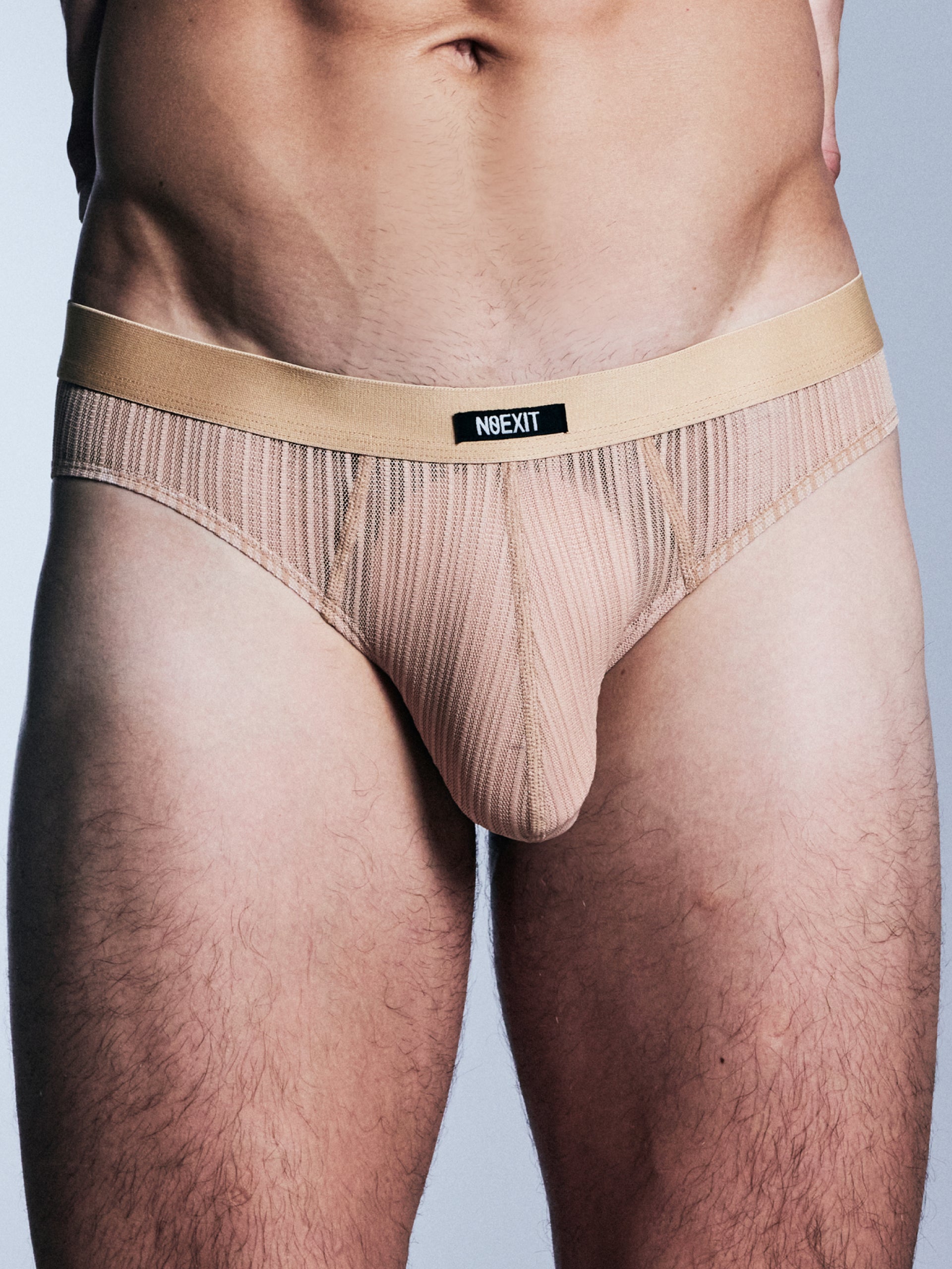 Men's Sheer Lace Classic Briefs | Lightweight | NOEXIT