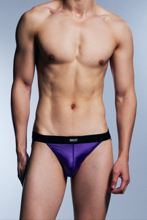 Men's Glossy Sport Briefs | Premium Stretch | NOEXIT