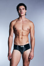 Men's Denim Effect Briefs | Premium Cotton Stretch | NOEXIT