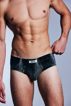 Men's Denim Effect Briefs | Premium Cotton Stretch | NOEXIT